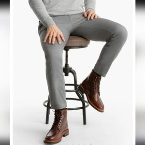 Birddogs Stephen Jobs Stretch Khaki Liner Graphite Gray Chinos 38"×30"